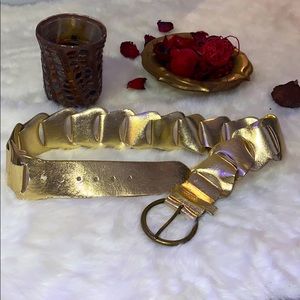 Aldo golden belt